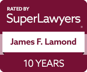 Super Lawyers badge (James Lamond)